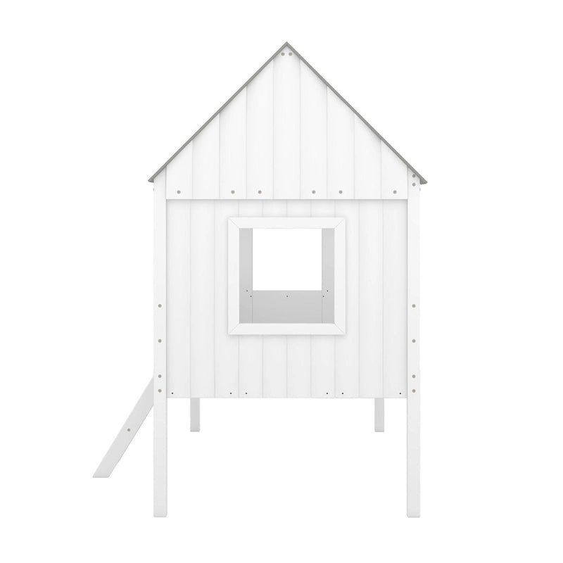 Twin Size Low Loft House Bed